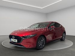 Rojo Usado 2023 Mazda 3 Exclusive-Line Berlina | 26.900 € (Precio justo)