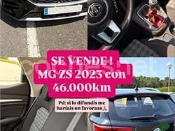 Negro Usado 2023 MG ZS Comfort Berlina | 14.300 € (Precio justo)