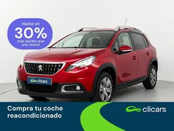 Rojo Usado 2019 Peugeot 2008 Signature Sky SUV | 12.690 € (Super precio)
