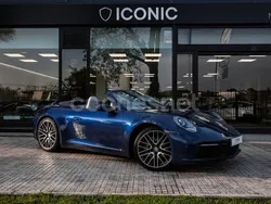 Azul Usado 2022 Porsche 911 Carrera Cabriolet Descapotable | 139.900 € (Precio justo)