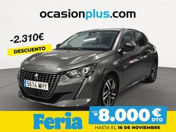 Gris / plata Usado 2023 Peugeot 208 Allure Utilitario | 12.690 € (Precio justo)