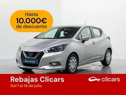 Gris Usado 2023 Nissan Micra Acenta Utilitario | 12.890 € (Precio justo)