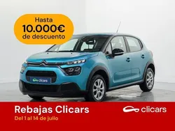 Azul Usado 2021 Citroën C3 Live Utilitario | 10.490 € (Precio justo)