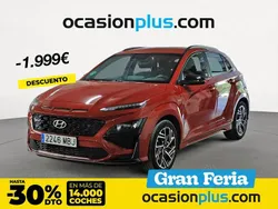 Rojo Usado 2022 Hyundai Kona N Line SUV | 21.990 € (Caro)
