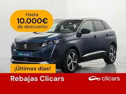 Azul Usado 2022 Peugeot 3008 GT SUV | 23.690 € (Precio justo)