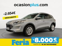 Gris Usado 2021 Ford Kuga Titanium SUV | 18.200 € (Precio justo)