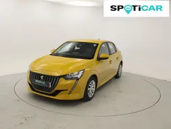 Amarillo Usado 2021 Peugeot 208 Active Utilitario | 11.900 € (Precio justo)