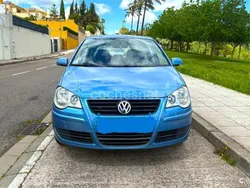 Azul Usado 2007 VW Polo Advance Berlina | 3499 € (Buen precio)