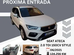 Blanco Usado 2021 Seat Ateca Style SUV | 18.600 € (Precio justo)