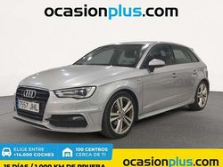 Plateado Usado 2015 Audi A3 Sportback S-Line Utilitario | 16.900 € (Un poco caro)