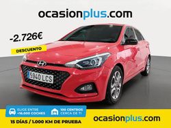 Rojo Usado 2019 Hyundai i20 Berlina | 12.390 € (Precio justo)