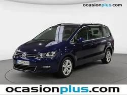 Azul Usado 2018 VW Sharan Advance Monovolumen | 21.319 € (Buen precio)