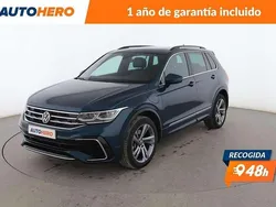 Azul Usado 2021 VW Tiguan R-line SUV | 31.713 € (Precio justo)
