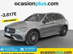 Gris Usado 2020 Mercedes GLC200 SUV | 38.173 € (Precio justo)