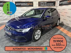 Azul Usado 2021 VW Golf VIII Life Berlina | 21.490 € (Precio justo)