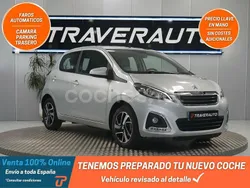 Gris / plata Usado 2021 Peugeot 108 Allure Utilitario | 10.990 € (Precio justo)