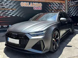 Gris Usado 2021 Audi RS6 Ambiente Familiar | 94.900 € (Caro)