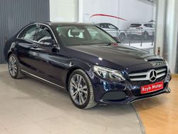 Azul Usado 2017 Mercedes C220 Berlina | 25.990 €