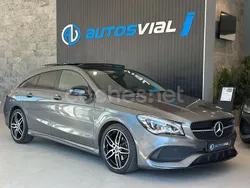 Gris / plata Usado 2019 Mercedes CLA200 Shooting Brake Familiar | 27.900 € (Un poco caro)