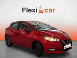 Rojo Usado 2021 Nissan Micra Acenta Utilitario | 10.190 € (Buen precio)