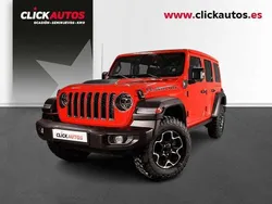 Rojo Usado 2022 Jeep Wrangler Rubicon SUV | 64.400 € (Precio justo)