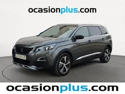 Gris Usado 2018 Peugeot 5008 GT-line Monovolumen | 16.682 € (Precio justo)