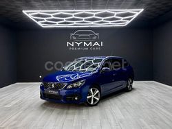 Azul Usado 2018 Peugeot 308 Allure Familiar | 8499 € (Precio justo)