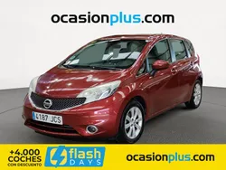 Rojo Usado 2015 Nissan Note Tekna Monovolumen | 8450 € (Precio justo)