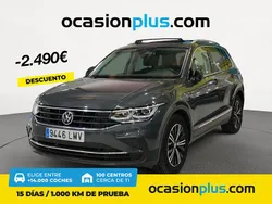 Gris Usado 2021 VW Tiguan Life SUV | 27.390 € (Buen precio)