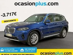 Azul Usado 2022 BMW X3 xLine SUV | 35.364 € (Buen precio)