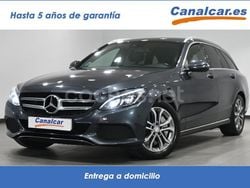 Gris Usado 2015 Mercedes C350e Avantgarde Familiar | 15.990 € (Precio justo)