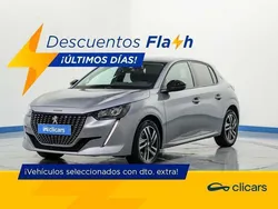 Plateado Usado 2023 Peugeot 208 Allure Utilitario | 11.390 € (Super precio)