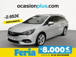 Gris / plata Usado 2021 Opel Astra Ultimate Familiar | 11.150 € (Precio justo)
