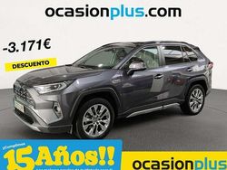 Gris Usado 2021 Toyota RAV4 Hybrid Luxury SUV | 31.719 € (Precio justo)