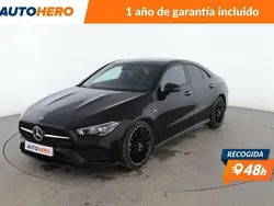 Negro Usado 2021 Mercedes CLA180 AMG line Berlina | 29.499 € (Precio justo)