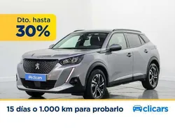 Plateado Usado 2021 Peugeot 2008 Allure SUV | 14.590 € (Precio justo)