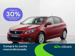Rojo Usado 2018 Peugeot 308 Style Berlina | 10.290 € (Precio justo)