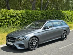 Gris / plata Usado 2017 Mercedes E350 Familiar | 27.990 € (Un poco caro)