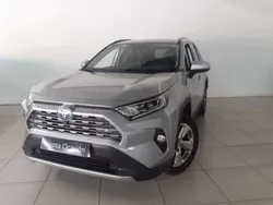 Plateado Usado 2019 Toyota RAV4 Hybrid Luxury SUV | 30.890 € (Precio justo)