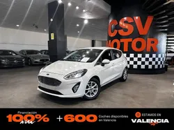 Blanco Usado 2021 Ford Fiesta ST-Line Utilitario | 10.450 € (Buen precio)