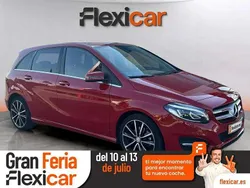 Rojo Usado 2017 Mercedes B200 Monovolumen | 16.390 € (Super precio)