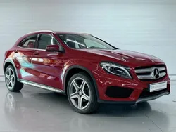 Rojo Usado 2016 Mercedes GLA200 AMG line SUV | 18.700 € (Precio justo)