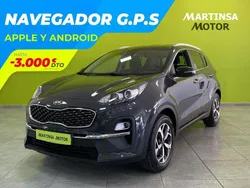 Gris Usado 2021 Kia Sportage Plus SUV | 21.300 € (Precio justo)