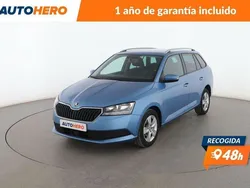 Azul Usado 2019 Skoda Fabia Ambition Familiar | 11.799 € (Precio justo)