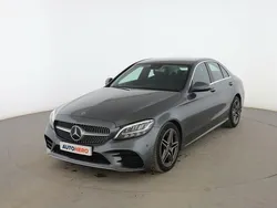 Gris / plata Usado 2019 Mercedes C200 AMG line Berlina | 26.399 € (Precio justo)
