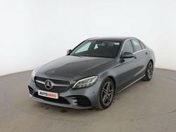 Gris Usado 2019 Mercedes C200 AMG line Berlina | 26.399 € (Precio justo)