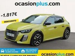 Amarillo Usado 2024 Peugeot 208 GTi Utilitario | 18.173 € (Un poco caro)
