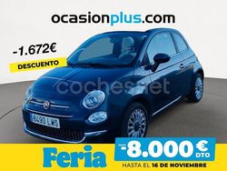 Azul Usado 2022 Fiat 500C Dolcevita Descapotable | 11.900 € (Un poco caro)