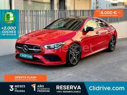 Rojo Usado 2020 Mercedes CLA200 Berlina | 29.390 € (Precio justo)