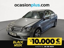 Gris plata Usado 2013 Mercedes C180 Avantgarde Berlina | 13.900 € (Precio justo)